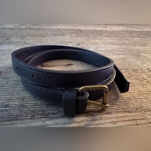 Tory Burch Womens Brown Leather Belt